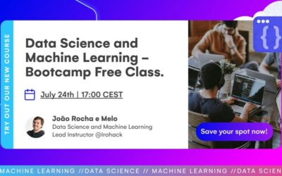 Data Science and Machine Learning – Bootcamp Free Class.